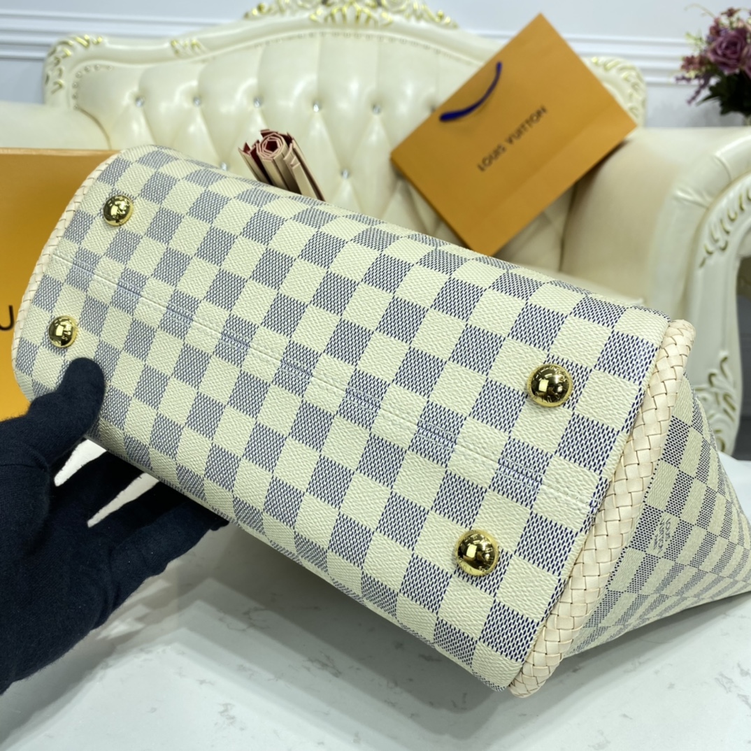 Louis Vuitton PROPRIANO Handbag Damier Azur N44027